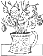 Coloriage Oeuf P�ques